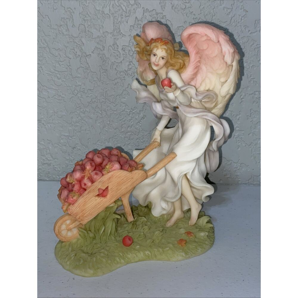 VTG Roman Seraphim Classics Paige Fall Harvest Angel #84902 2003 Limited Edition